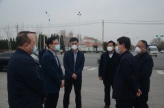 市、區領導來公司調研指導疫情防控等工作